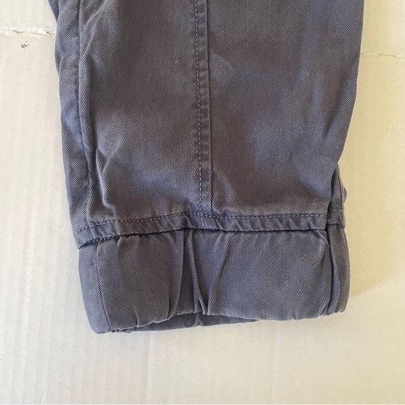 Nicole Miller Jogger Gray Pants Lyocell Tappered Pull Cargo - Picture 11 of 13